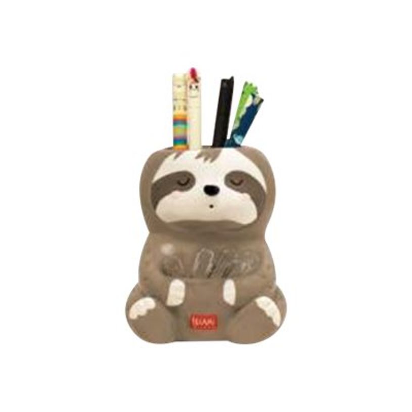 8054117620158-Legami - Pot à crayons céramique - paresseur-P_405115474_1-0