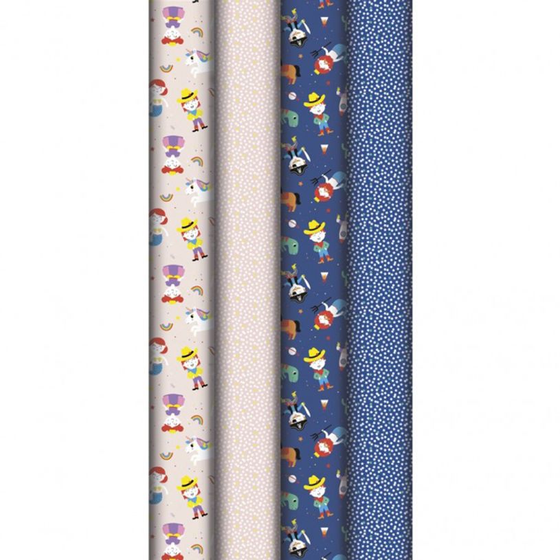 3329682020616-Clairefontaine Excellia Everyday - Papier cadeau - 70 cm x 2 m - héros de mon enfance - di-P_405115489_3-2