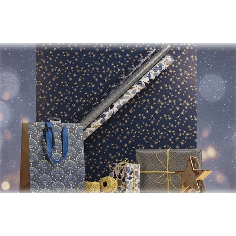 3329682020661-Clairefontaine Excellia Christmas - Papier cadeau - 70 cm x 2 m - différents modèles dis-P_405115506_4-3