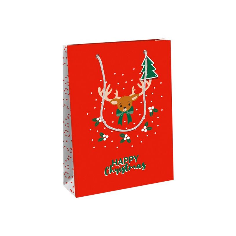 5033601498186-Clairefontaine - Sac cadeau - 26,5 cm x 14 cm x 33 cm - flocons rouge-P_405115516_1-0