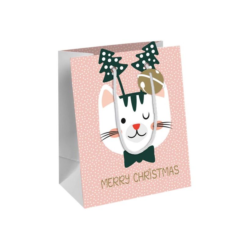 5033601498063-Clairefontaine Cat'Mas - Sac cadeau - 17 cm x 6 cm x 22 cm - rose-P_405115517_1-0