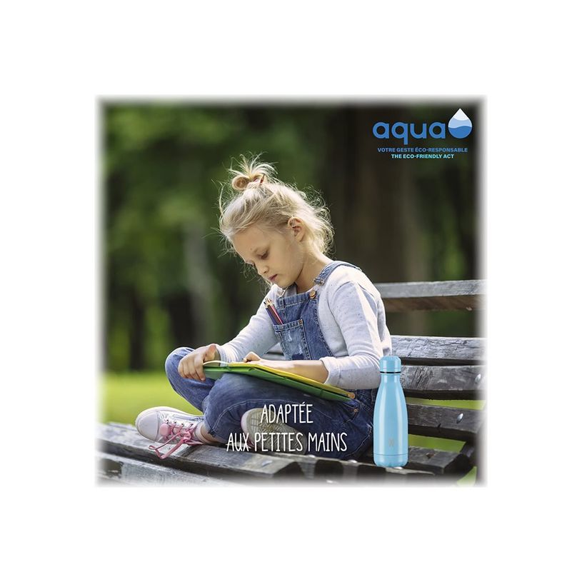 3135250132533-Aqua Pastel - Gourde Bouteille isotherme 350 ml - double paroi - disponible dans différen-P_405115590_9-5