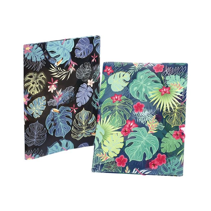 3135251338712-Viquel Tropical - Chemise à 3 rabats - A4 - bleu ou noir-P_405115591_3-2