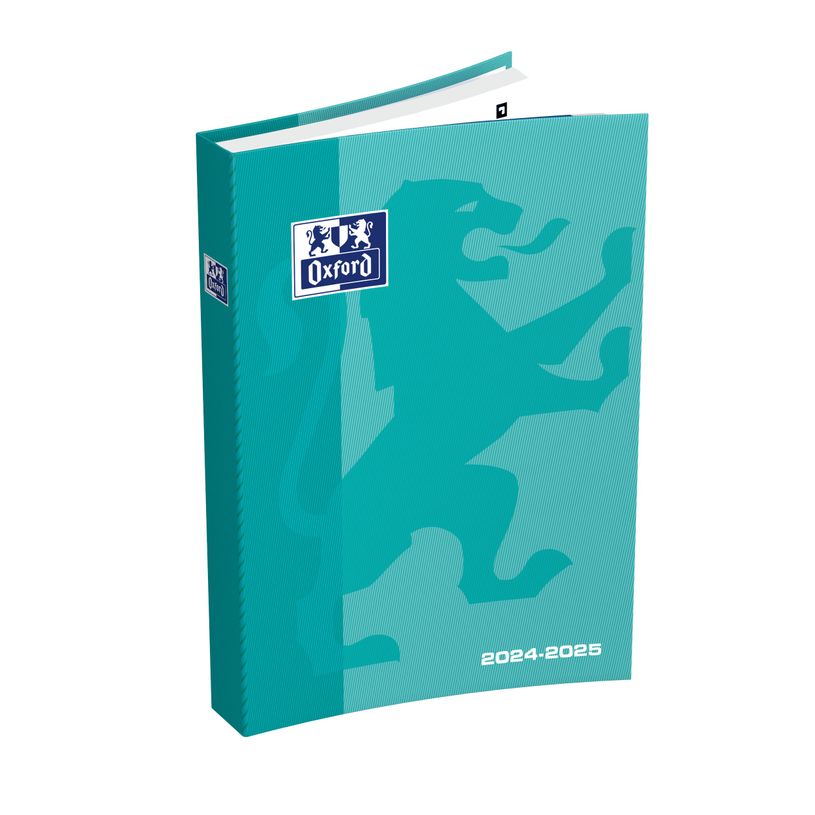 3147280078668-Agenda Oxford School - 1 jour par page - 15 x 21 cm - turquoise - Hamelin-P_405115657_1-0