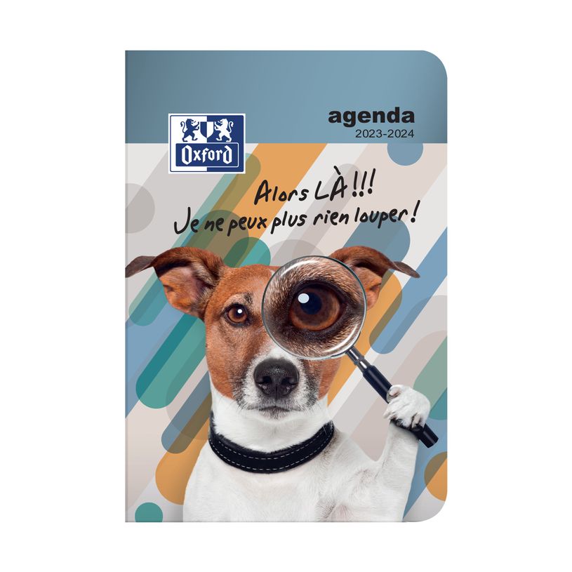 3147280133572-Agenda Funny Pets - 1 jour par page - 12 x 18 cm - chien loup - Hamelin-P_405115682_1-0