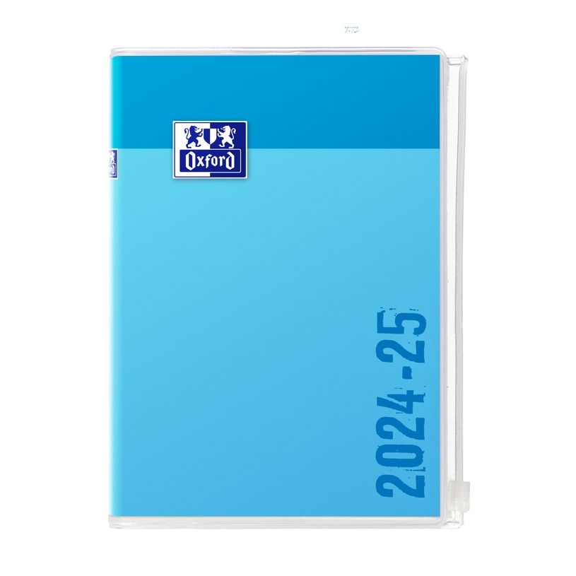 3147280095252-Agenda personnalisable Oxford Creation Zip - 1 jour par page - 12 x 18 cm - fond bleu - Ha-P_405115697_1-0