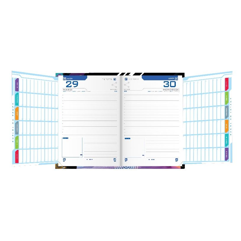 3147280115677-Agenda Oxford Sport Spirit - 1 jour par page - 12 x 18 cm - boxe - Hamelin-P_405115705_4-3