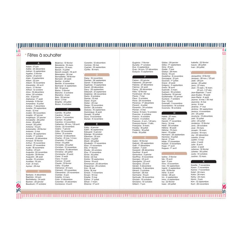 3147280175244-Agenda Oxford Boho Chic - 1 jour par page - 12 x 18 cm - zèbre - Hamelin-P_405115728_6-5