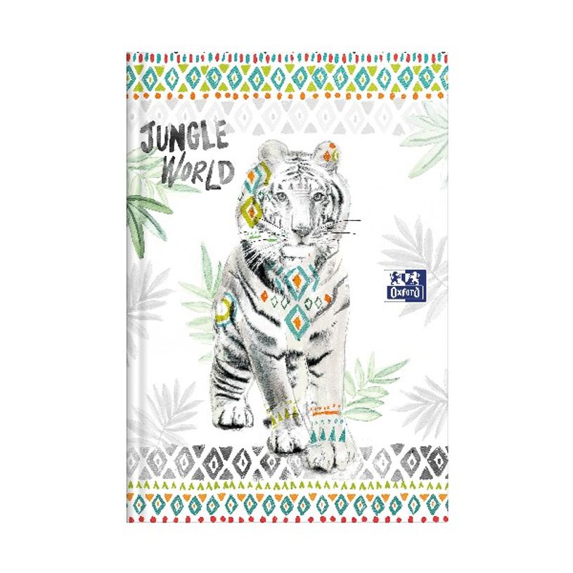 3147280175237-Agenda Oxford Boho Chic - 1 jour par page - 12 x 18 cm - tigre - Hamelin-P_405115729_1-0