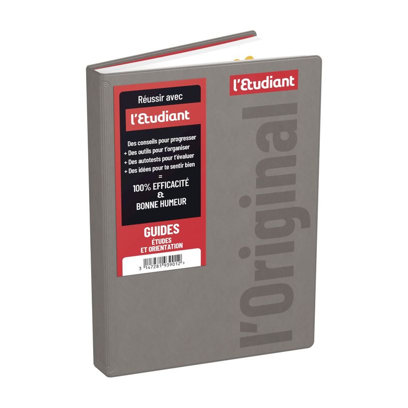3147280152559-Agenda L'Etudiant Original - 1 jour par page - 15 x 20 cm - taupe - Hamelin-P_405115735_2-0