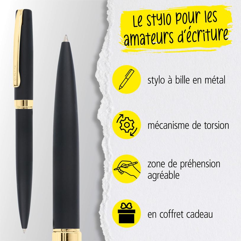 4014421345981-Parure plume/bille Eleganza Classic avec étui cuir--2