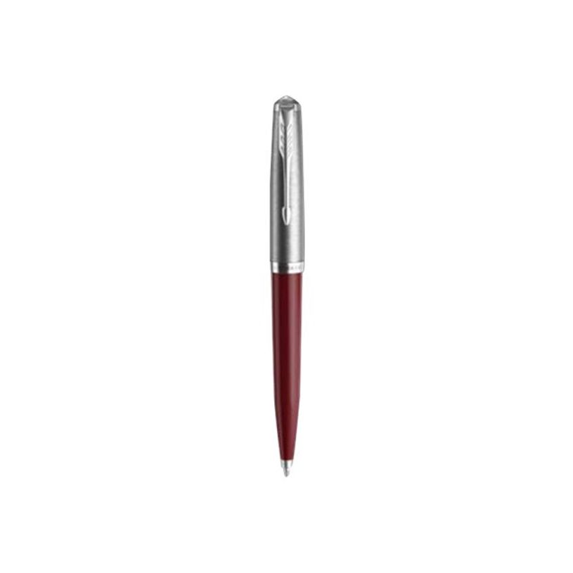 3026981234989-Parker 51 - Stylo à bille - résine bordeaux et finition chromé-P_405116223_1-0