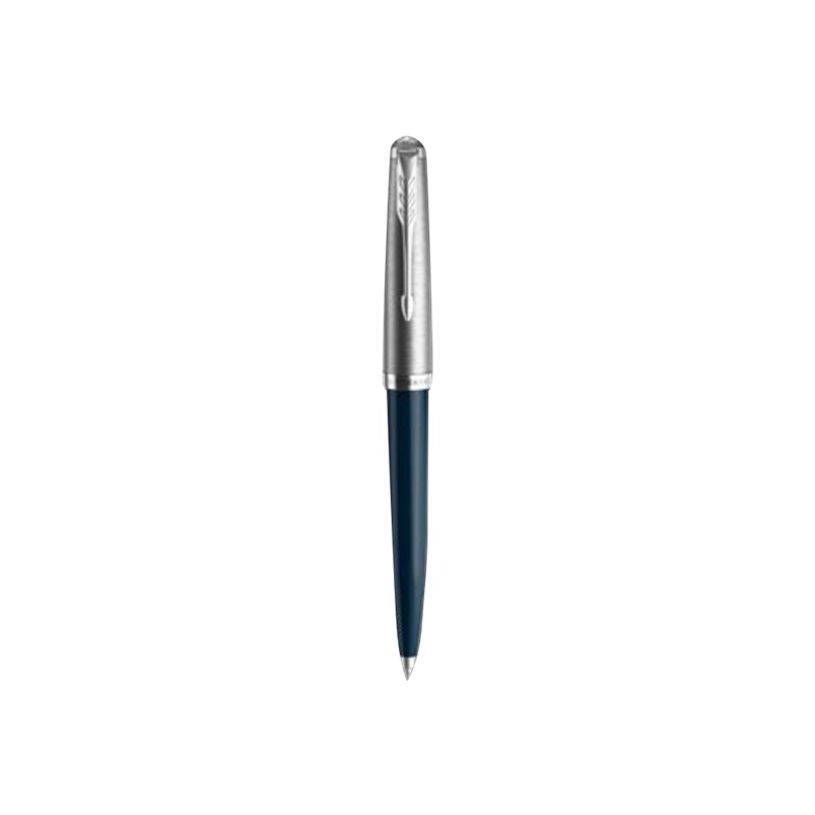 3026981235030-Parker 51 - Stylo à bille - résine bleu nuit et finition chromé-P_405116225_1-0