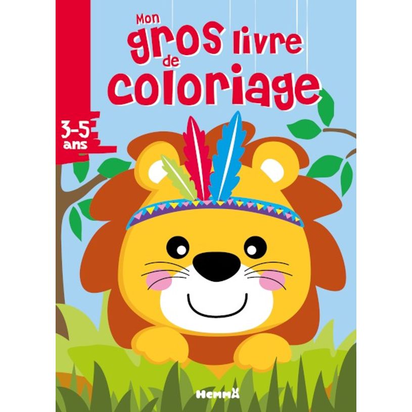 9782508050770-Mon gros livre de coloriage - Lion-P_405116269_1-0