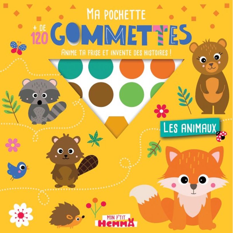 9782508049392-Mon P'tit Hemma - Ma pochette + de 120 gommettes - Les animaux-P_405116274_1-0