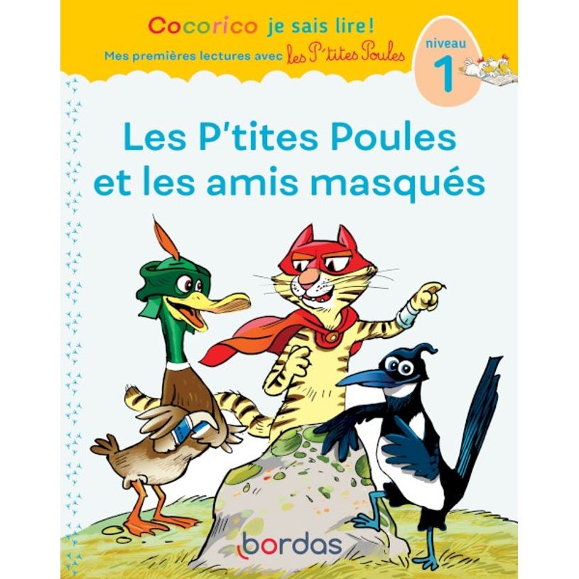 9782047359549-Cocorico Je sais lire ! 1ères lectures : les P'tites Poules & les amis masqués-P_405116292_1-0