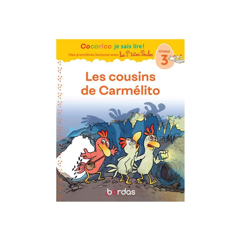 9782047359662-Cocorico Je sais lire ! 1ères lectures : les P'tites Poules - Les Cousins de Carmélito-P_405116295_4-4