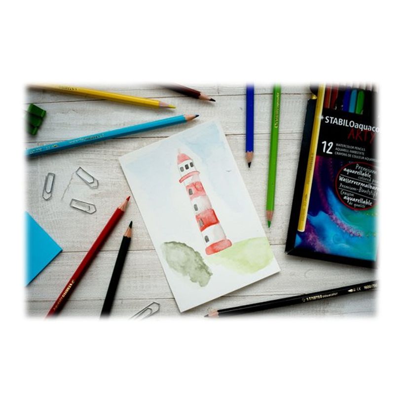 4006381547208-STABILO Aquacolor Arty - 24 Crayons de couleur aquarellables-P_405116600_10-9