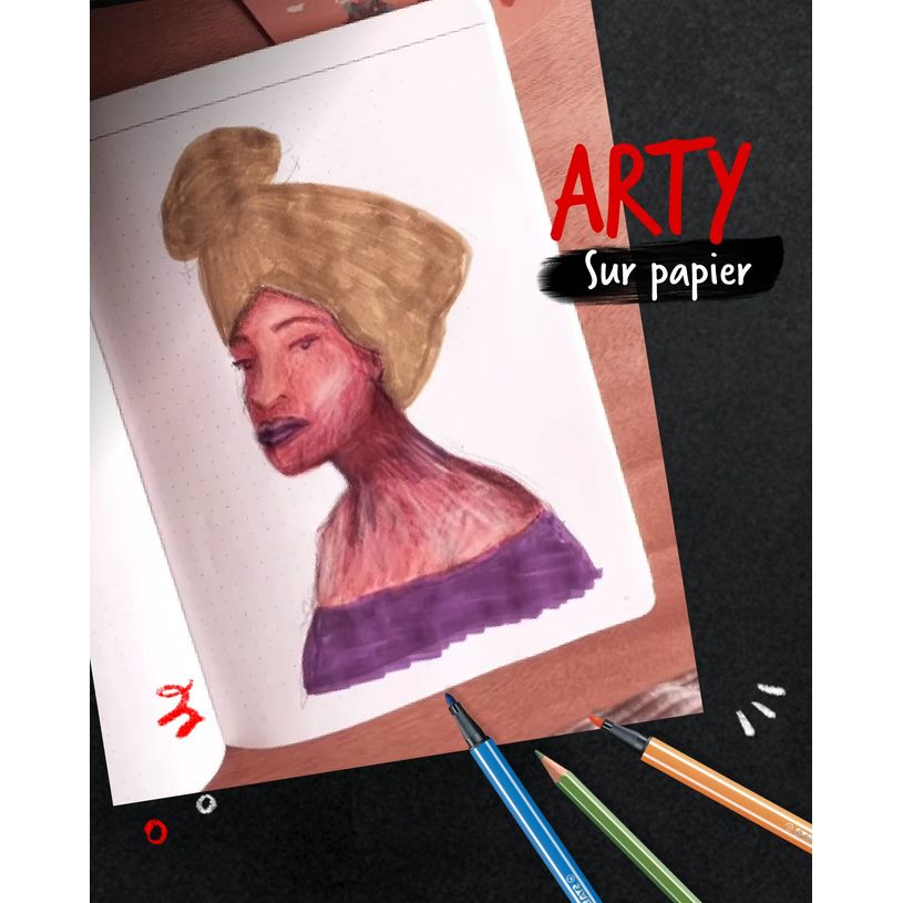 4006381547208-STABILO Aquacolor Arty - 24 Crayons de couleur aquarellables-P_405116600_12-11