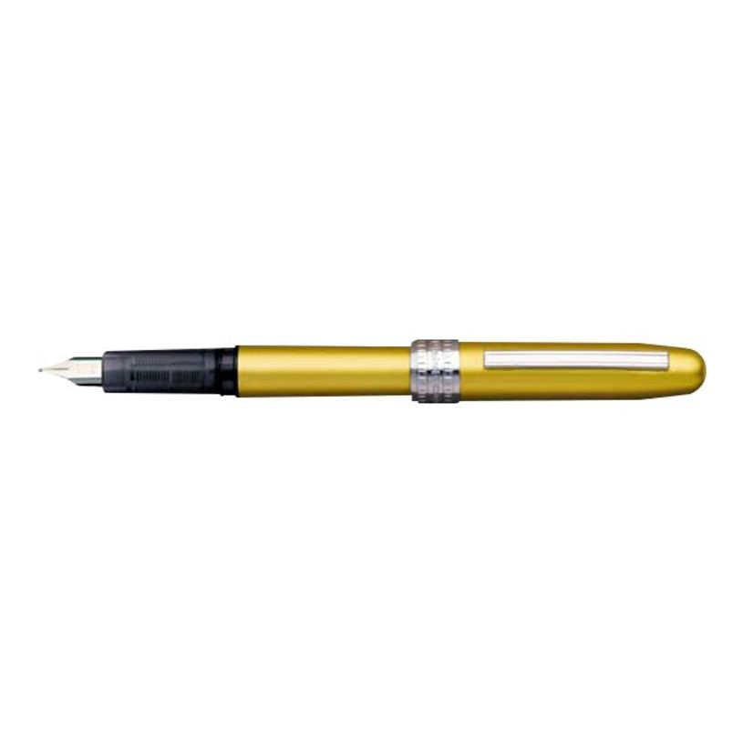 4977114911576-Platinum Plaisir - Stylo plume pointe moyenne - citron-P_405116642_1-0