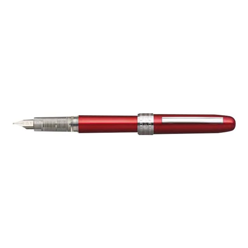 4977114911590-Platinum Plaisir - Stylo plume pointe moyenne - rouge-P_405116644_1-0