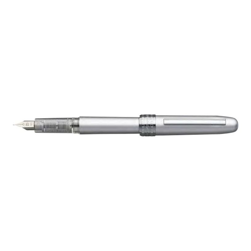 4977114911606-Platinum Plaisir - Stylo plume pointe moyenne - blanc-P_405116645_1-0