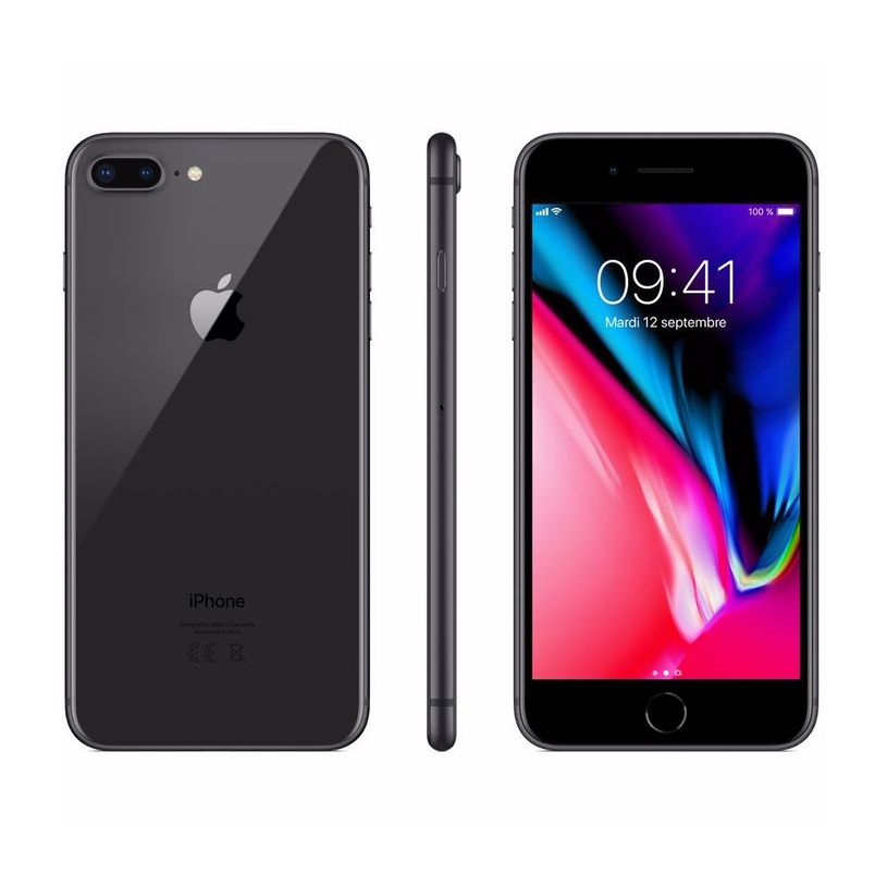 3701083039914-Apple iphone 8+ - Smartphone reconditionné grade A (Très bon état) - 4G - 64 Go - gris -P_405116685_6-4