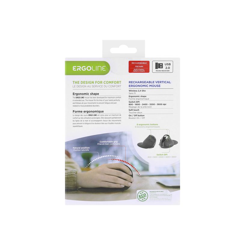 3303170096901-T'nB Ergo Line - souris sans fil ergonomique rechargeable - noir-P_405116766_3-6