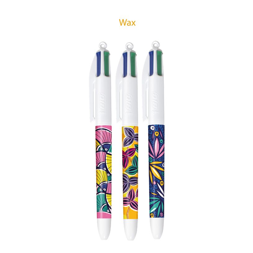3086123693791-BIC 4 Couleurs - 12 Stylos à bille 4 couleurs - 1 mm - décors tournants-P_405117047_2-1