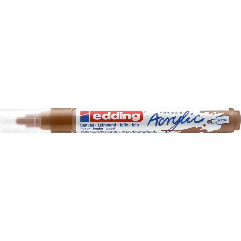 4057305027191-Edding 5100 - Marqueur acrylique - noisette-P_405117061_2-1
