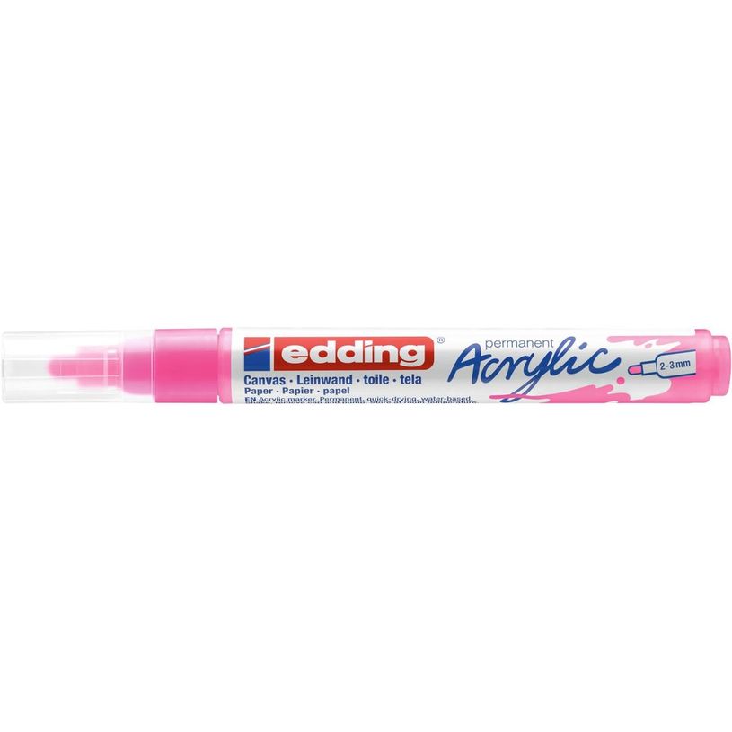 4057305027436-Edding 5100 - Marqueur acrylique - rose fluo-P_405117073_2-1