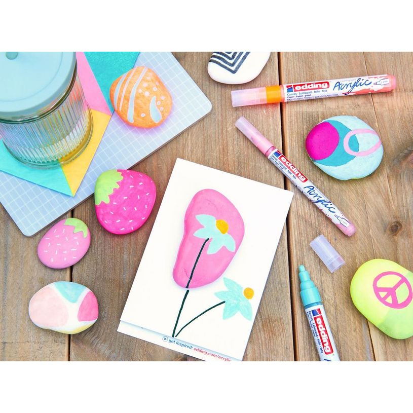 4057305027436-Edding 5100 - Marqueur acrylique - rose fluo-P_405117073_9-8