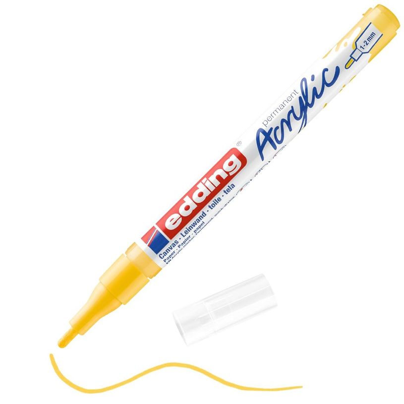 4057305027610-Edding 5300 - Marqueur acrylique - jaune-P_405117078_4-3