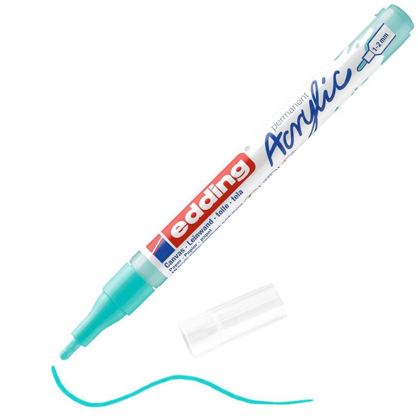 4057305028068-Edding 5300 - Marqueur acrylique - turquoise-P_405117089_4-3