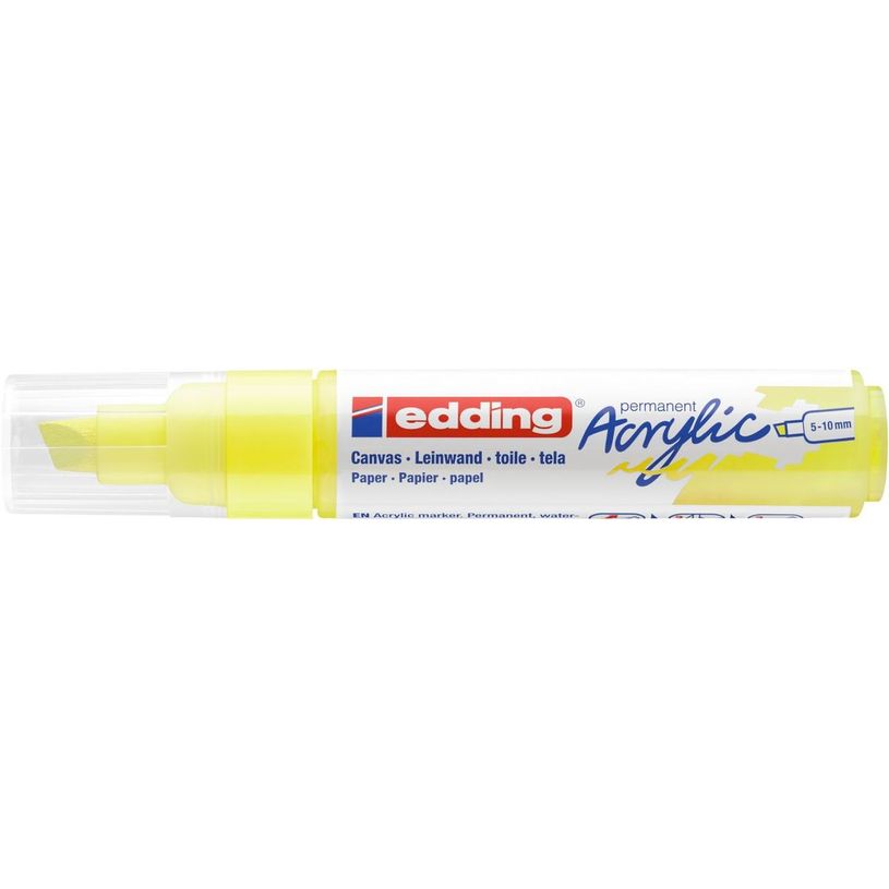 4057305026620-Edding 5000 - Marqueur acrylique - jaune fluo-P_405117118_2-1