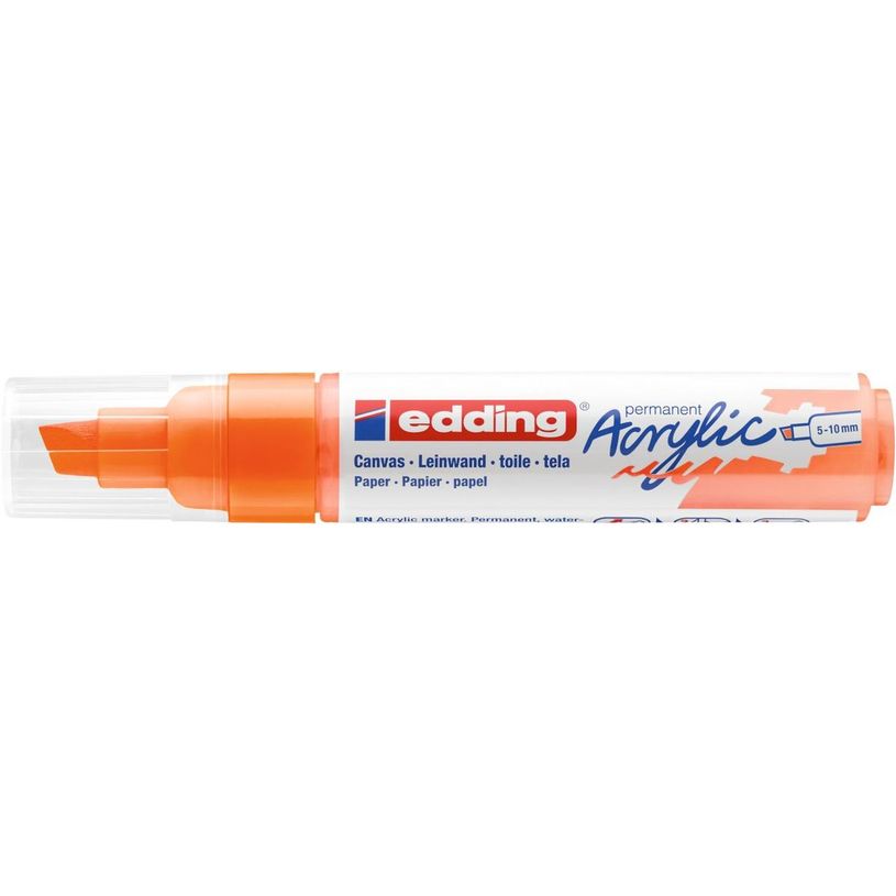 4057305026651-Edding 5000 - Marqueur acrylique - orange fluo-P_405117119_2-1