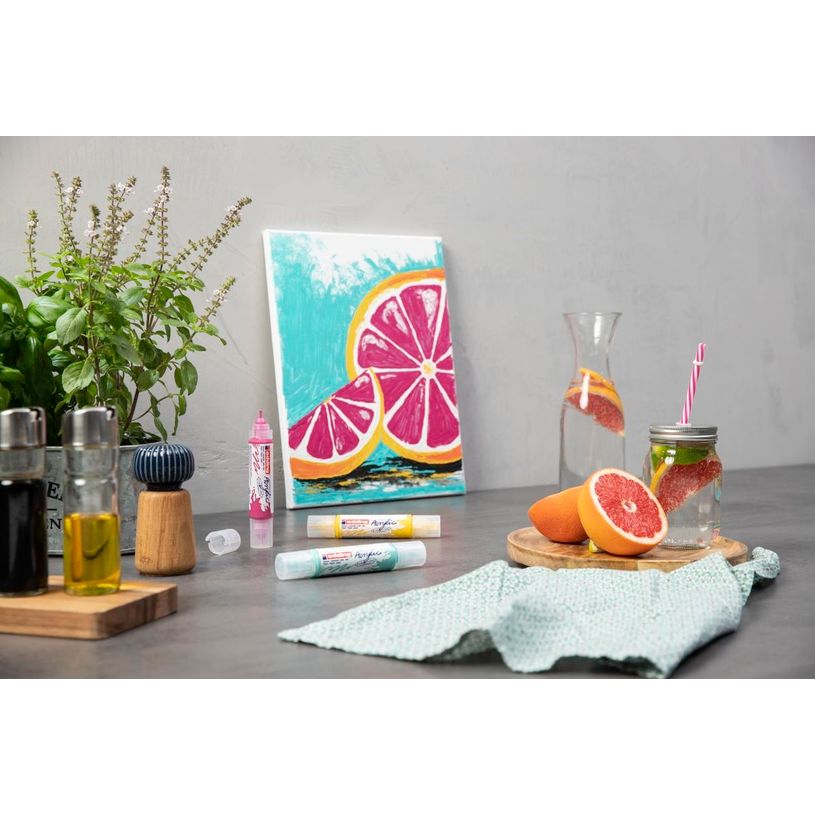 4057305028846-Edding 5400 3D liner - Marqueur acrylique à deux pointes - rose fluo-P_405117145_8-6