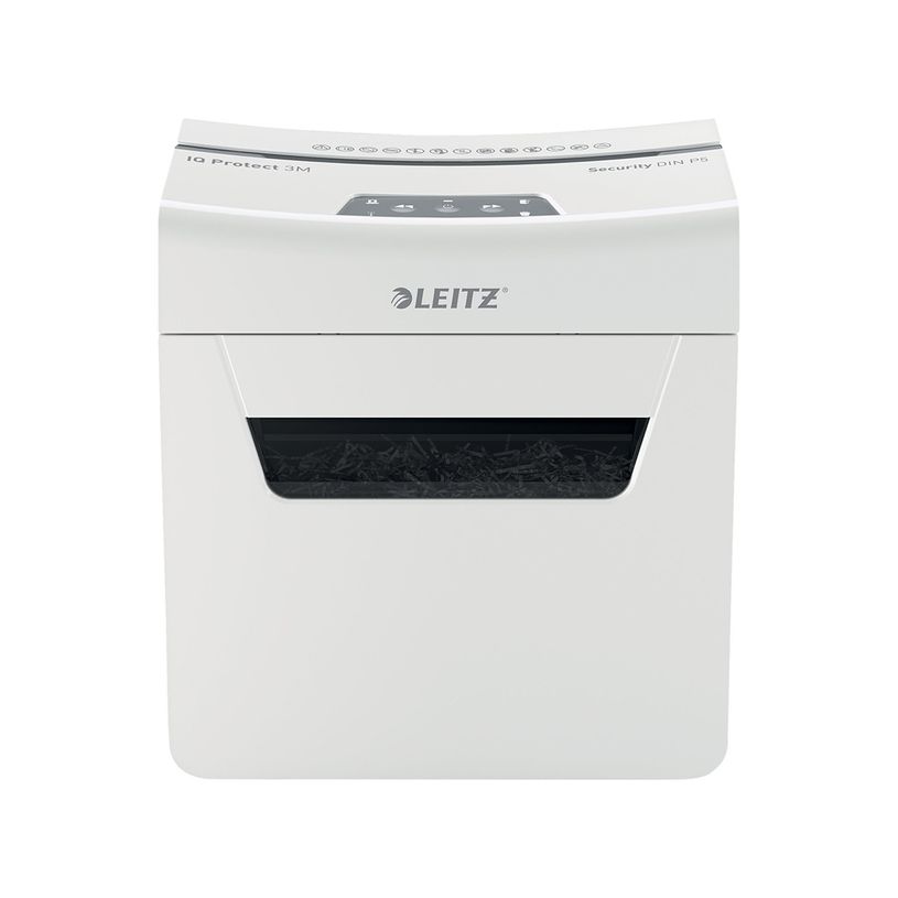 4002432127184-Leitz IQ Protect 3M - destructeur de documents coupe croisée - 3 feuilles - Corbeille 10 -P_405117162_5-2