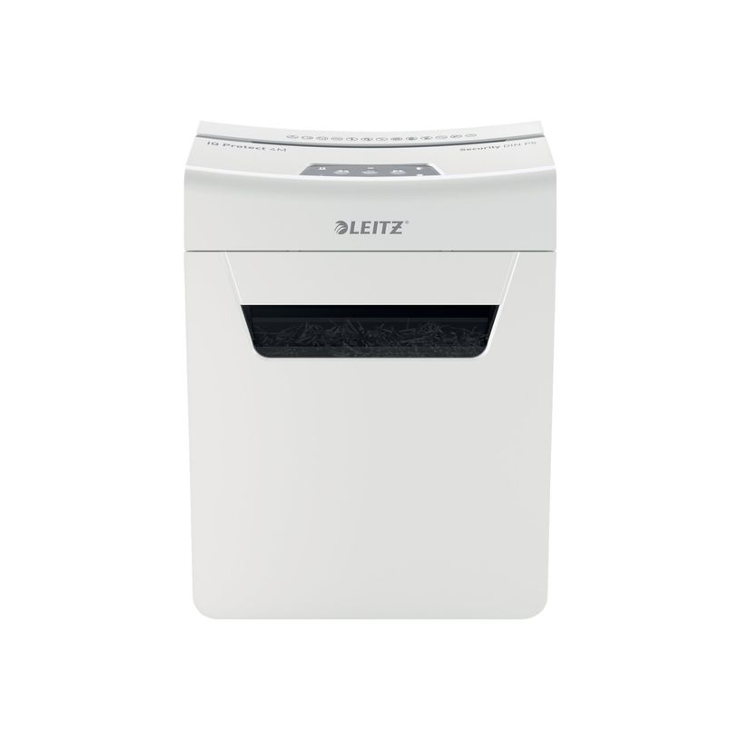 4002432127191-Leitz IQ Protect 4M - destructeur de documents coupe croisée - 4 feuilles - Corbeille 1-P_405117163_17-12