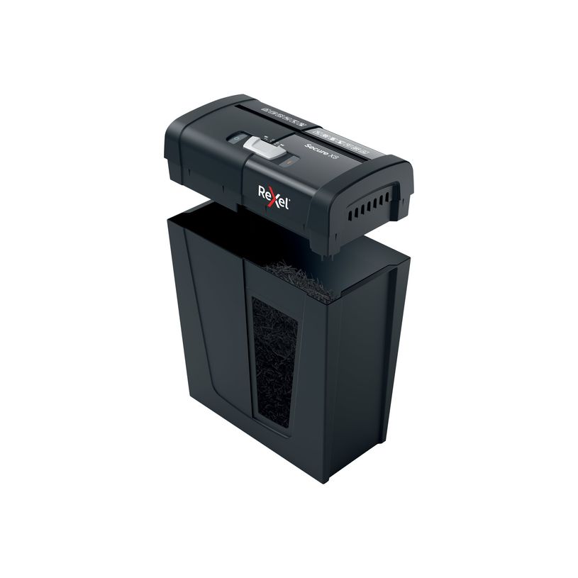 5028252615273-Rexel Secure X8 - destructeur de documents coupe croisée - 8 feuilles - Corbeille 14 li-P_405117166_12-10