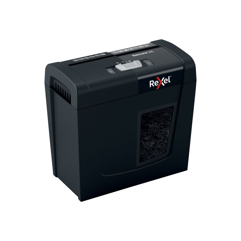 5028252615266-Rexel Secure X6 - destructeur de documents coupe croisée - 6 feuilles - Corbeille 10 litr-P_405117167_1-7