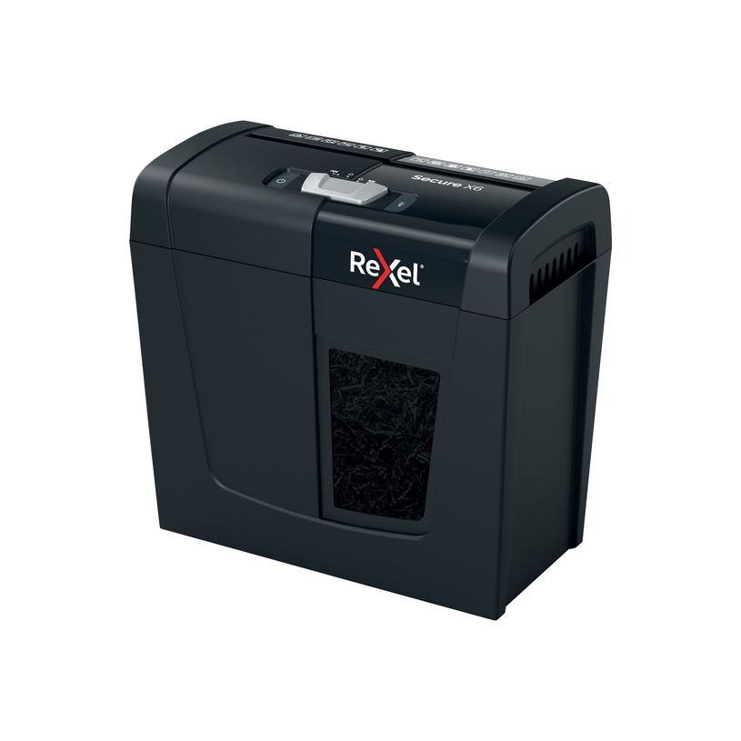5028252615266-Rexel Secure X6 - destructeur de documents coupe croisée - 6 feuilles - Corbeille 10 lit-P_405117167_10-8