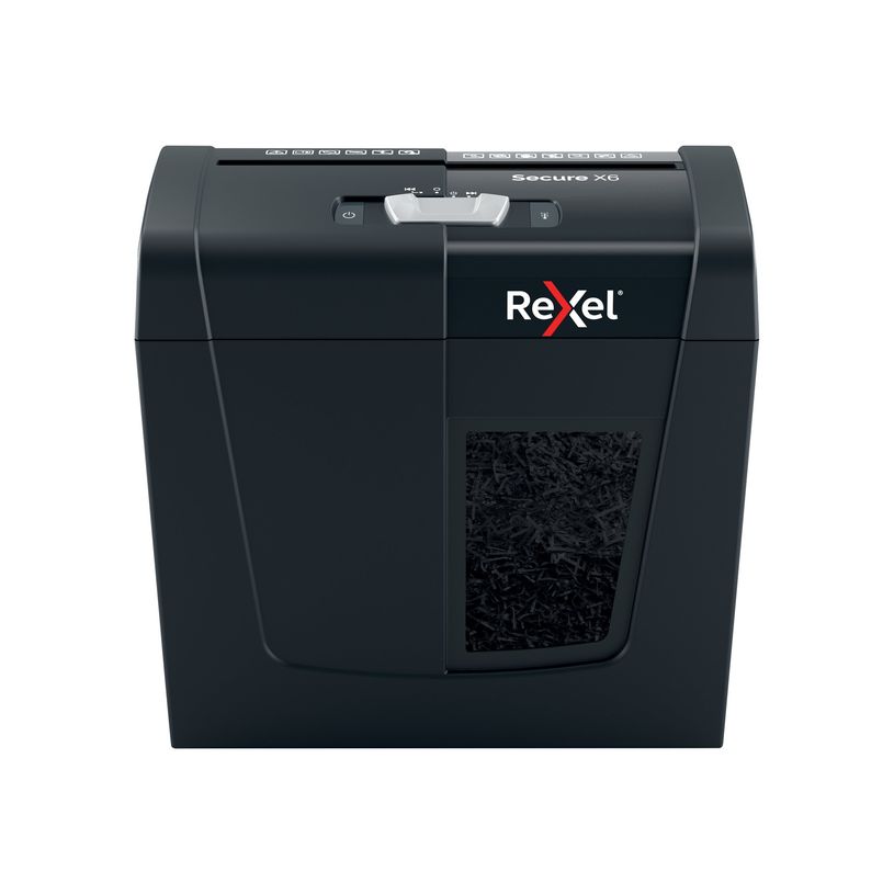 5028252615266-Rexel Secure X6 - destructeur de documents coupe croisée - 6 feuilles - Corbeille 10 lit-P_405117167_12-9
