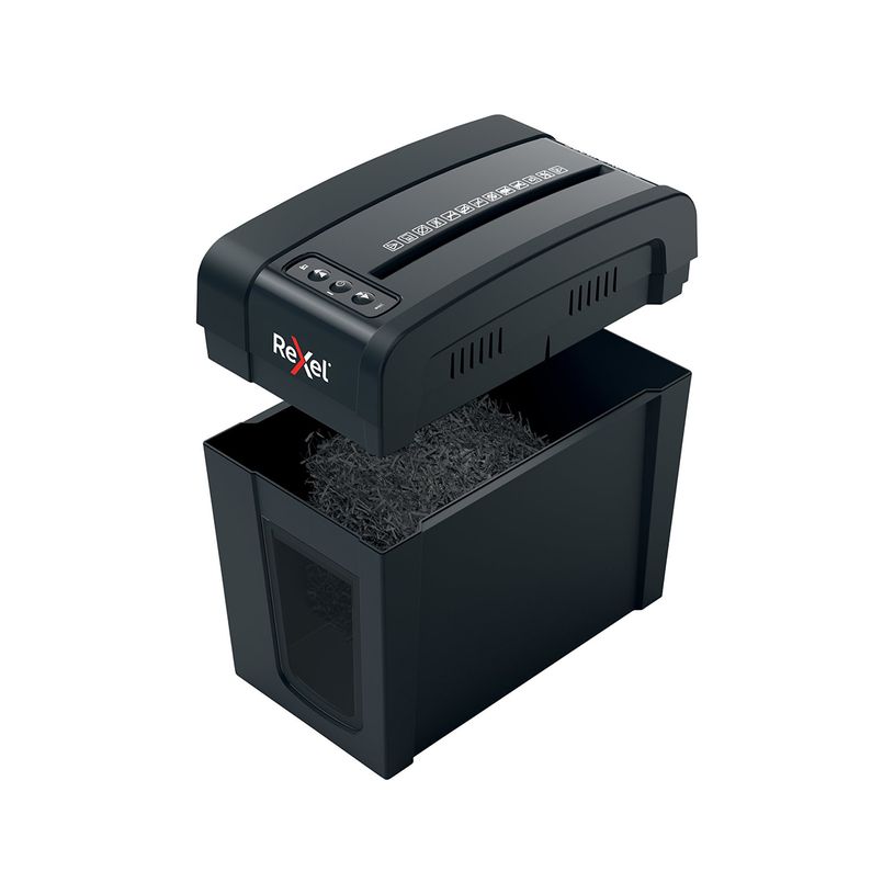 5028252615297-Rexel Secure X6-SL - destructeur de documents coupe croisée - 6 feuilles - Corbeille 10 l-P_405117170_7-5