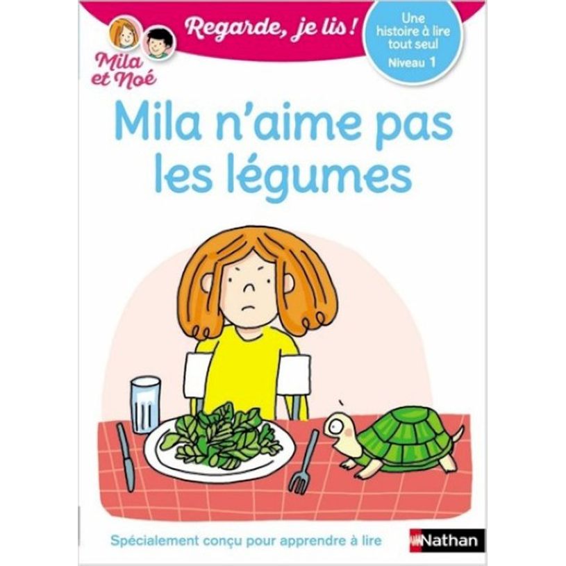9782091933566-Regarde, je lis ! Mila n'aime pas les légumes - Niveau 1 - Une histoire à lire tout seul-P_405117226_1-0