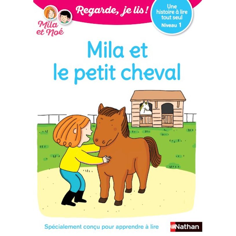 9782091933788-Regarde, je lis ! Mila et le petit cheval - Niveau 1 - Une histoire à lire tout seul-P_405117227_1-0