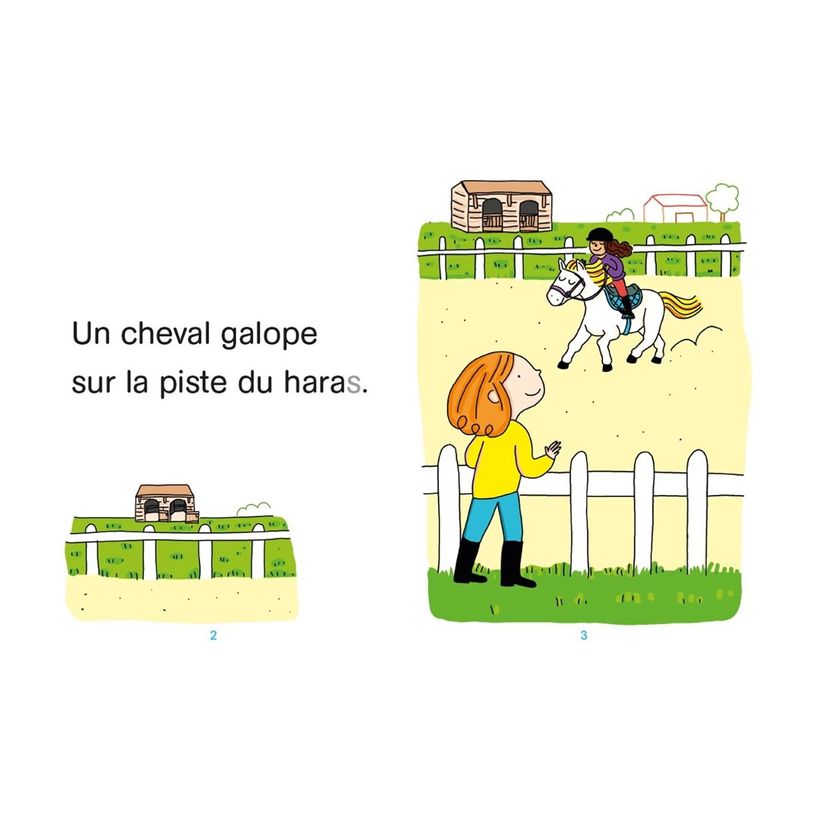 9782091933788-Regarde, je lis ! Mila et le petit cheval - Niveau 1 - Une histoire à lire tout seul-P_405117227_3-1