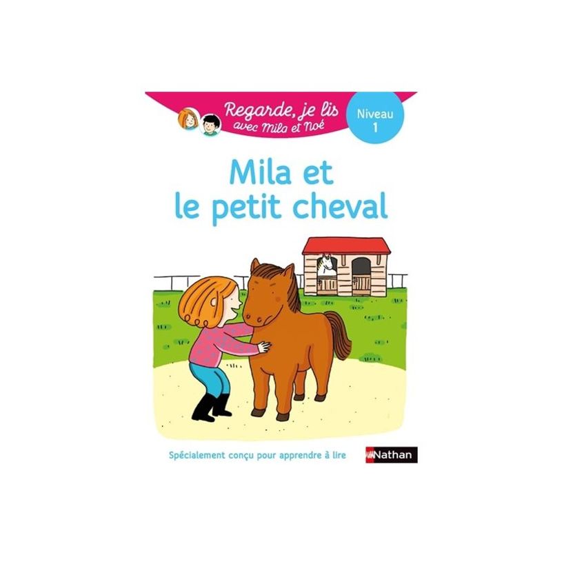9782091933788-Regarde, je lis ! Mila et le petit cheval - Niveau 1 - Une histoire à lire tout seul-P_405117227_5-4