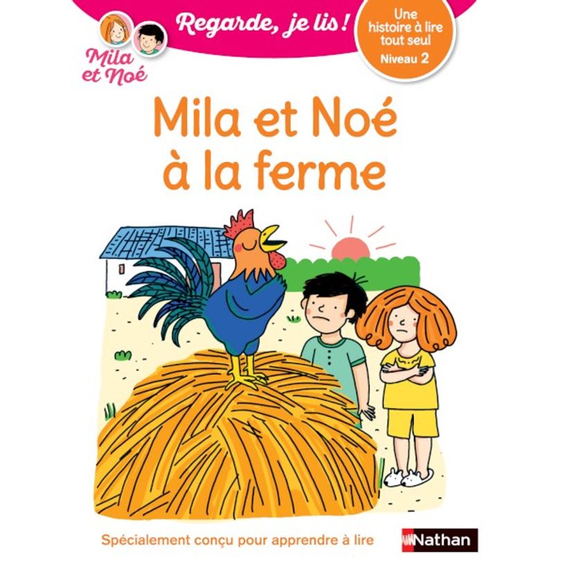 9782091933870-Regarde, je lis ! Mila et Noé à la ferme - Niveau 2-P_405117233_1-0