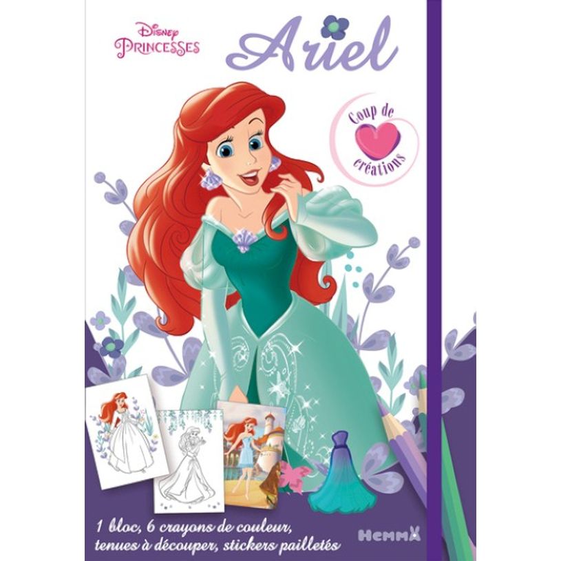 9782508043468-Disney Princesses Ariel Coup de coeur créations-P_405117234_1-0